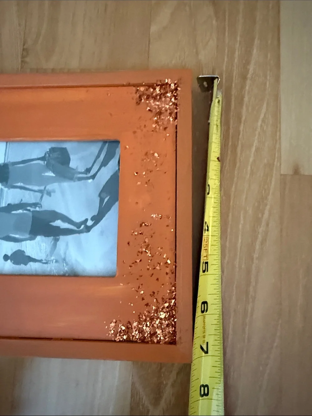 Vintage bright orange